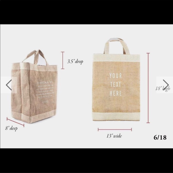 Apolis customized market bag - Picture 9 of 12